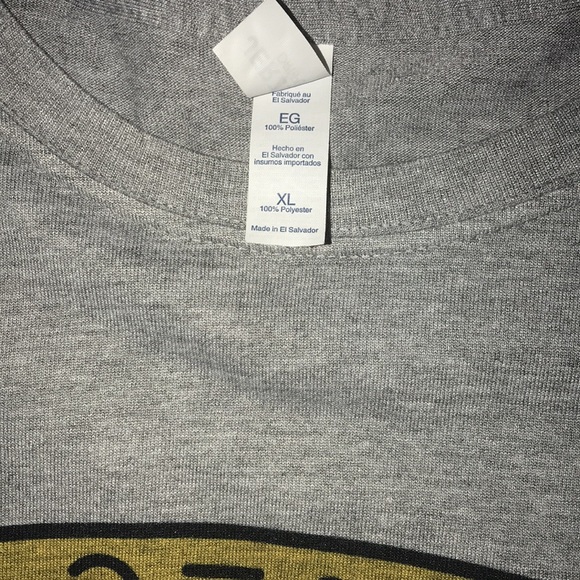 Yellowstone adult XL T-shirt grey yellow print - Picture 4 of 6